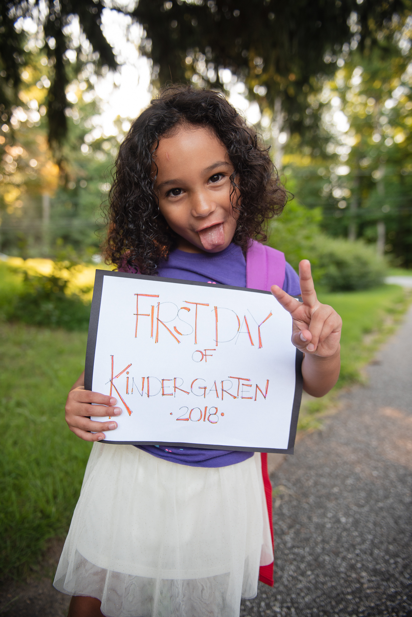 2018 Natalia's First Day of School 09